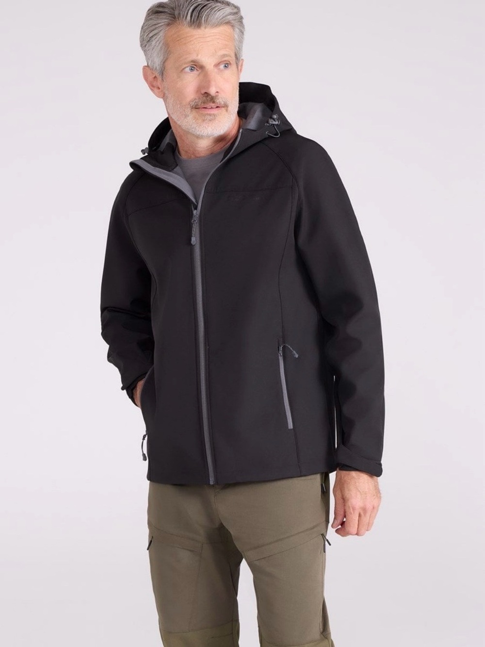 Mountain Warehouse Exodus Mens Water-Resistant Softshell Jacket